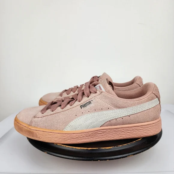 Puma Women's Suede Classic Sneakers in Dusty Pink Size 9.5 - Picture 4 of 12